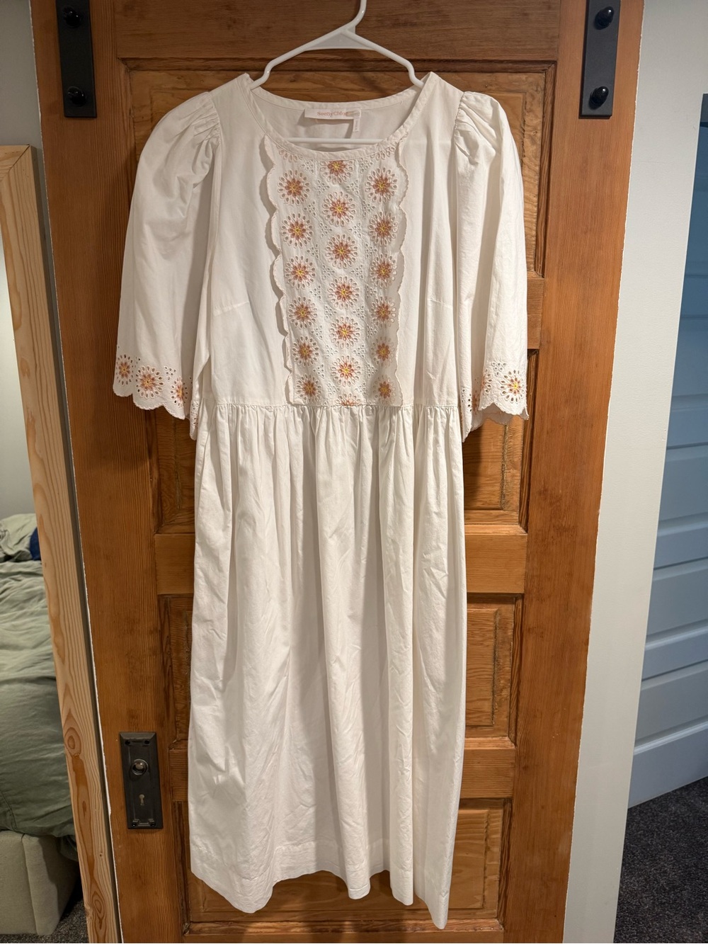 See by Chloe Midi Poplin dress